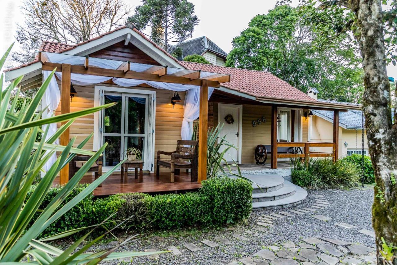 Chale Bela Vista Villa Gramado Exteriör bild